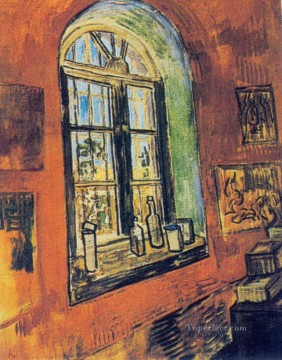 アサイラムのフィンセントのスタジオの窓 フィンセント・ファン・ゴッホ Oil Paintings